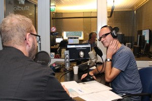 Meepraten kon al bij Moergestel Radio, iedere week een andere gast... (Foto: Joris van der Pijll)
