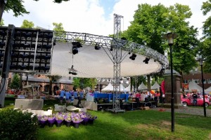 Vorig jaar werd de finale van de dorpenderby gehouden op De Lind in Oisterwijk.