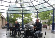 Concert op de muziekkiosk op De Lind in Oisterwijk