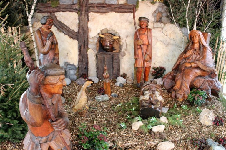 De unieke Oisterwijkse Kerststal is te bezichtigen