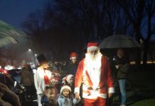 Lampionnenparade tijdens Winterglow Oisterwijk