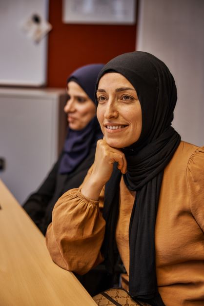 Training voor vrouwen voor wie de Nederlandse taal nog moeilijk is