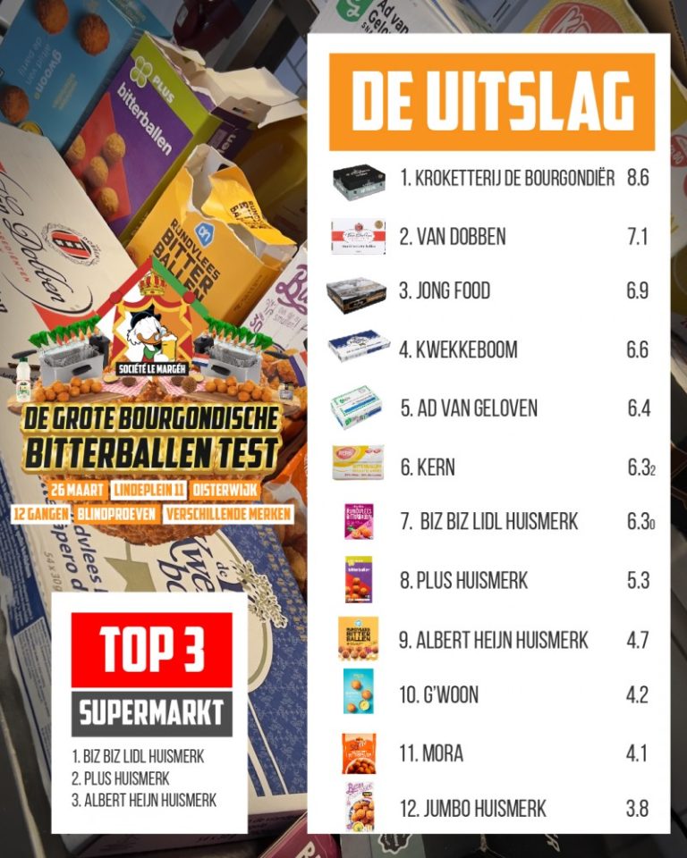 Oisterwijk was heel even het bitterballen walhalla van Nederland