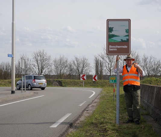 Frans Kapteijns wil beschermde bermen
