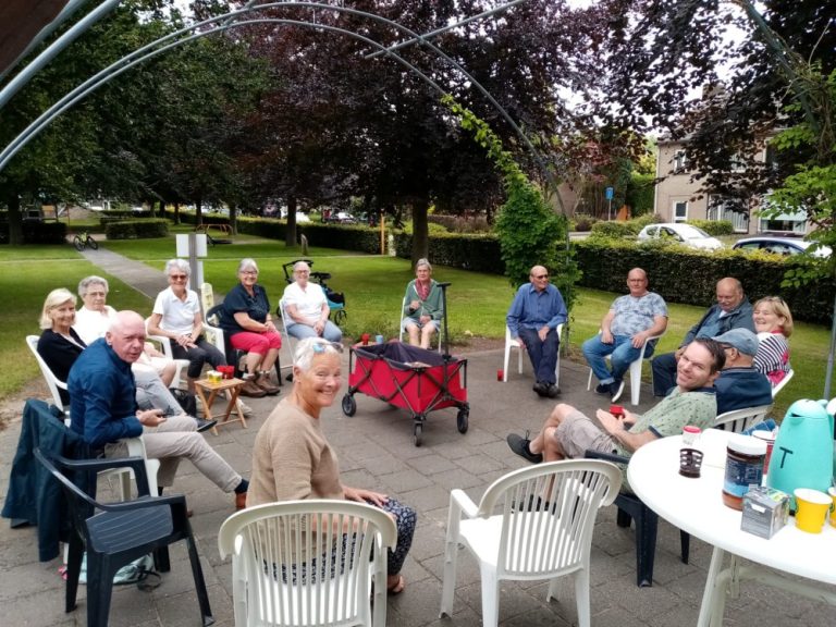 Lente dus weer koffie op ’t Burghtweike