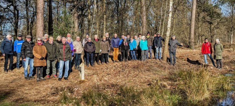 Eerste dinsdag in mei weer een mooie wandeling