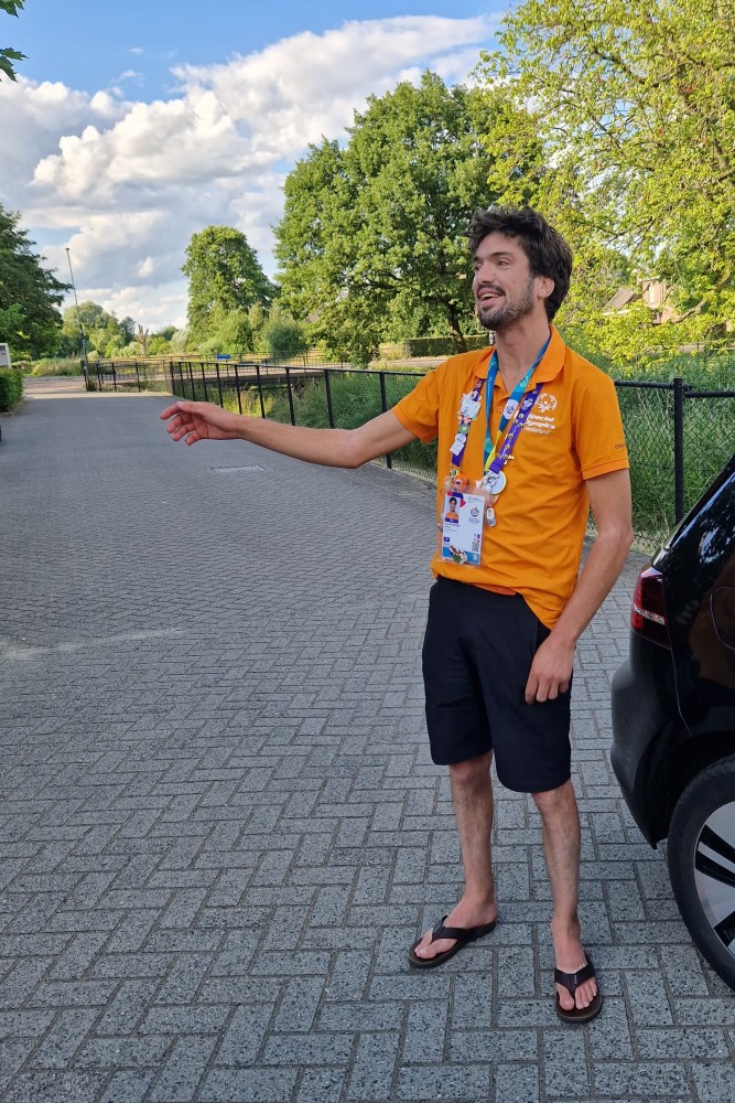 Guy Wouters behaalde Brons bij World Special Olympics in Berlijn