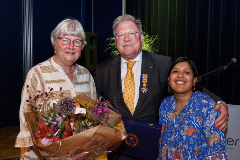Koninklijke onderscheiding  voor Sylvester Eijffinger