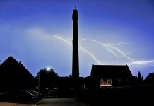 Onweer over Oisterwijk