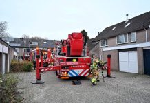 Schoorsteenbrand in Oisterwijk