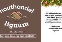 Team Houthandel Lignum wenst u fijne feestdagen! *