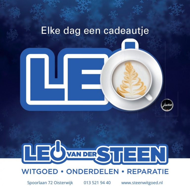 Team Leo van der Steen wenst u fijne feestdagen! *