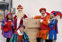 Kaartjes ruilen voor Sinterklaas in Tiliander
