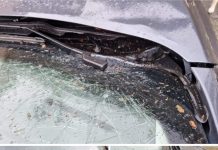 Auto gesloopt en dader gevlogen (Update)