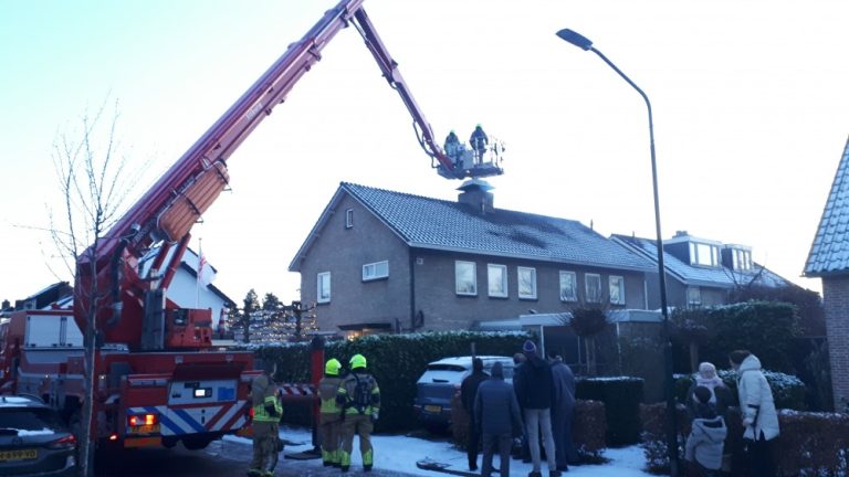 Schoorsteenbrand in Oisterwijk (+ Video)