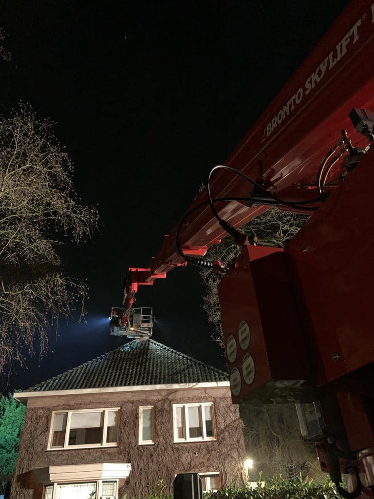 De hete kolen waren al uit het vuur