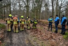Schaatser door ijs gezakt op ven in Oisterwijk