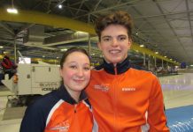 Eremetaal voor schaatsers Moergestelse schaatsclub