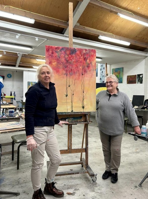 Blauw en Raw bij galerie De Verdieping in Moergestel