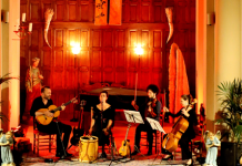 Quartet Magda Mendes bij GUO in Tiliander Oisterwijk