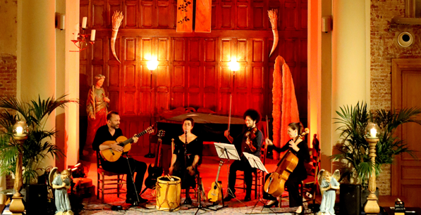 Quartet Magda Mendes bij GUO in Tiliander Oisterwijk