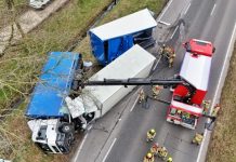 Traumaheli naar ernstig ongeval op N65 tussen Haaren en Oisterwijk