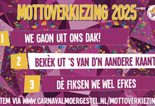 Kies nu een motto uit drie voor Carnaval 2025 in Moergestel