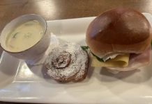 Boshuys Hermitage ontvangt Opkikker aan tafel