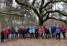 2 april is de Eerste dinsdag van de maand wandeling