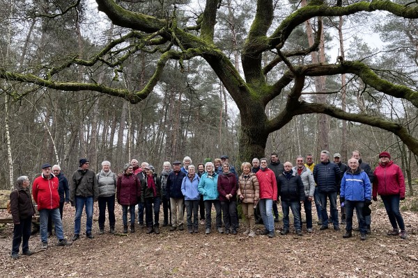 2 april is de Eerste dinsdag van de maand wandeling