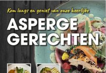 Heerlijke aspergegerechten bij Boshuys Hermitage Oisterwijk *