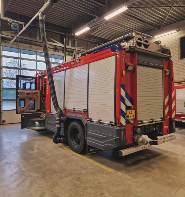 Brandlucht in meterkast Haaren