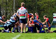 Zwaar weekend voor Oisterwijk Oysters Senioren rugby