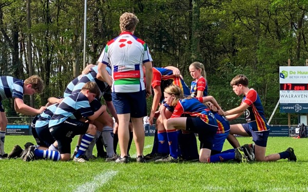 Zwaar weekend voor Oisterwijk Oysters Senioren rugby
