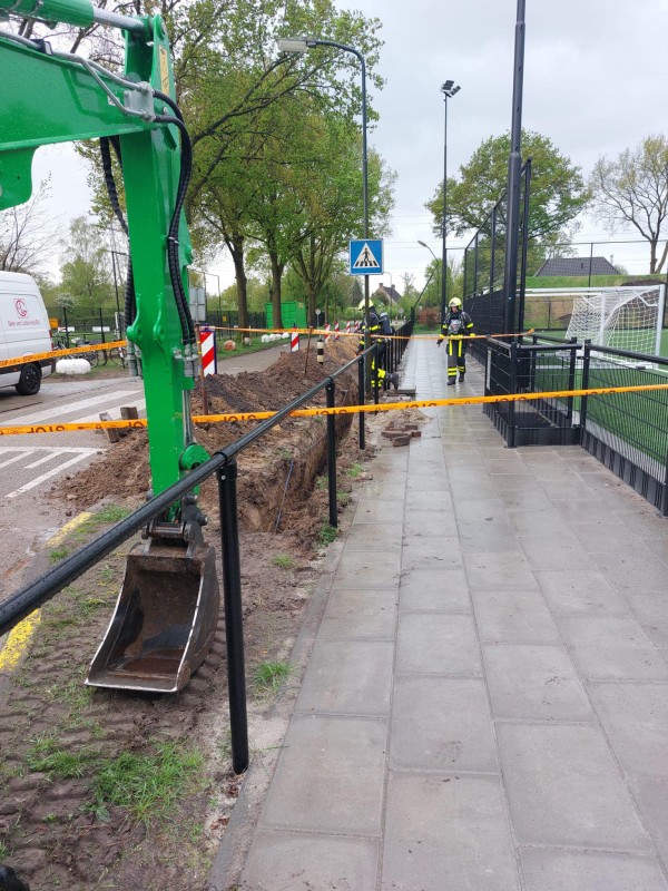 Gaslek Molenstraat Moergestel