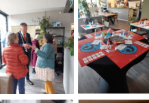 Gezellige drukte bij vrijheidssoep op het Lindeplein in Oisterwijk