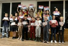 Geslaagden Diplomazwemmen Moergestel