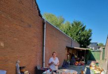 Garagesale in de wijk Westend Oisterwijk