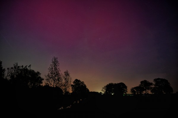 Noorderlicht te zien in Oisterwijk