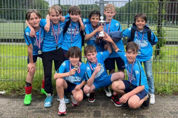 Jeugd onder de 11 van Trinitas Oisterwijk werd kampioen