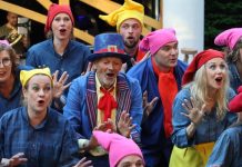 Mooie première van VOS met hun uitvoering van Wizard of Oz in Oisterwijks Natuurtheater