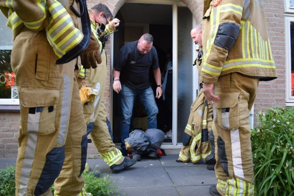 Haarense Brandweer dankt brandweerman Martien Bekkers voor 26 jaar trouwe dienst