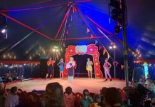 Drie gezinnen gingen gratis naar Circus Snor in Oisterwijk!