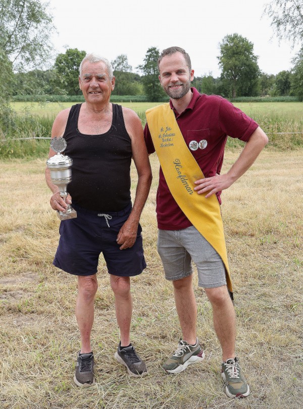 Christ Embregts burgerkoning van Gilde St. Joris & Sebastiaan