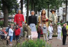 Route en informatie Reuzenoptocht door Oisterwijk