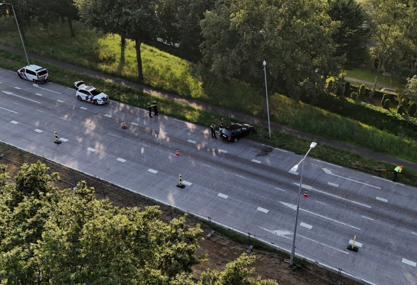 Ongeval op N65 bij Oisterwijk