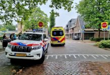 Fietsster aangereden op rode fietspad in Oisterwijk