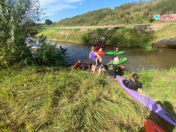 Zonnige Kanotocht over de Voorste Stroom