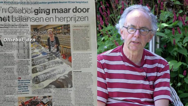 Ad van den Oord vertelt over dialect op Monumentendag in Tiliander