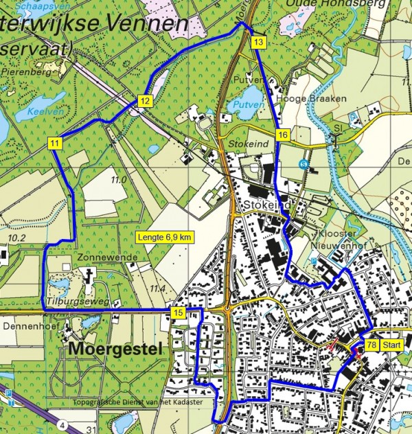 Historie Moergestel centraal bij eerste dinsdag van de maand wandeling